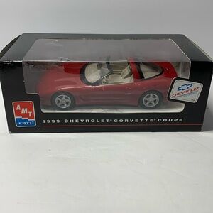1999Corvette Coupe Promo Car - Ertl Collector's Item, 1:25 Scale, NB/ Dark Red